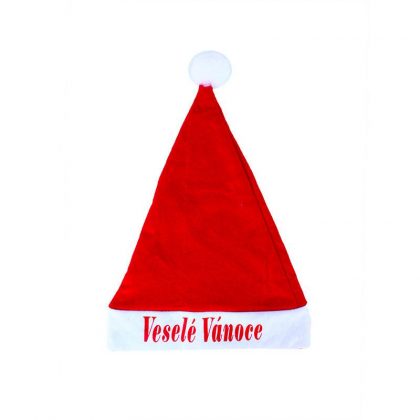 čepice veselé vánoce