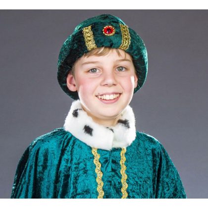 dětský turban zelený