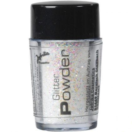 glittergel stříbrný