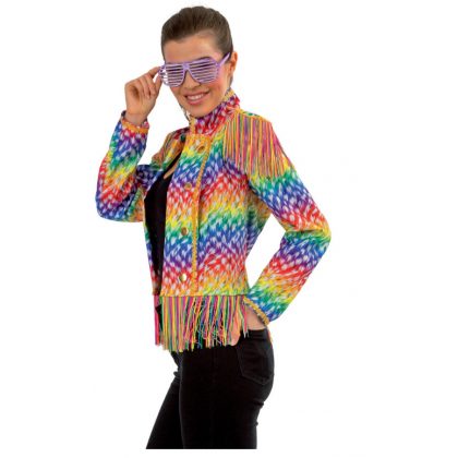 Disco bunda s třásněmi