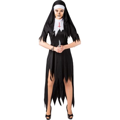 kostým jeptiška haloween