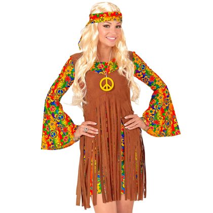 kostým hippie dívka z Woodstocku