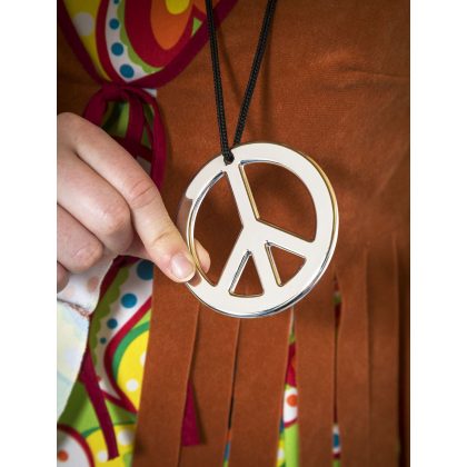 přívěsek PEACE na šňůrce