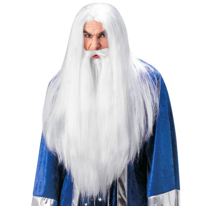 paruka Saruman s maxi vousy