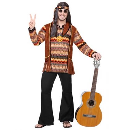 pánský kostým hippie