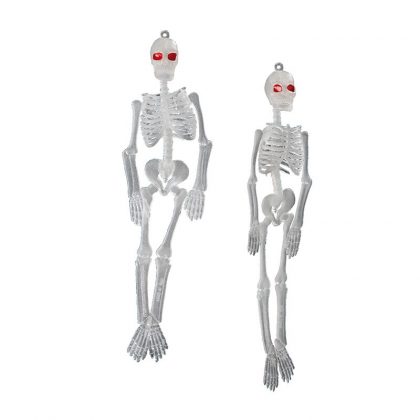 2 x kostra svítící ve tmě cca 20 cm