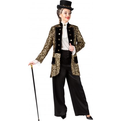 flitrové sako sametové, zlaté