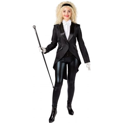 dámský černý frak