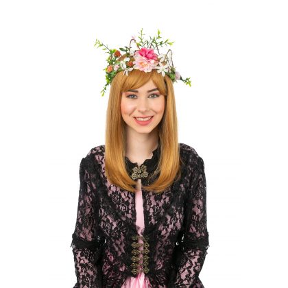 květinový věnec lesní princezna