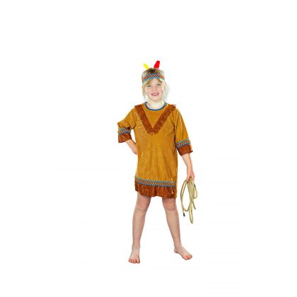 dívčí kostým indiánka