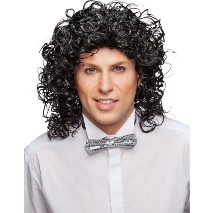 pánská paruka dlouhá kudrnatá