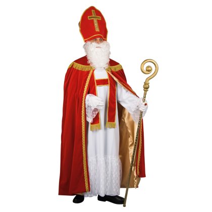 mikulášský oblek se šálou