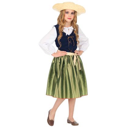 dívčí kostým renesační dívka