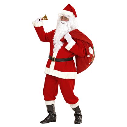 pánský kostým Santa deluxe