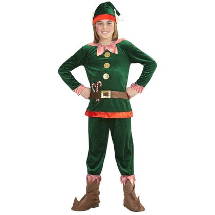 chlapecký kostým santův pomocník elf