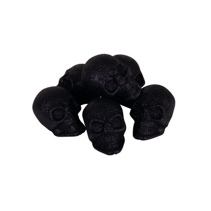 třpytivé lebky 6 ks