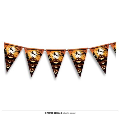 girlanda halloween s dýněmi