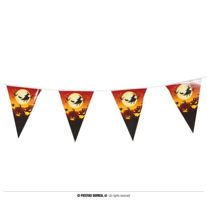 girlanda s čarodějnicí