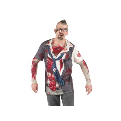 pánské triko zombie L