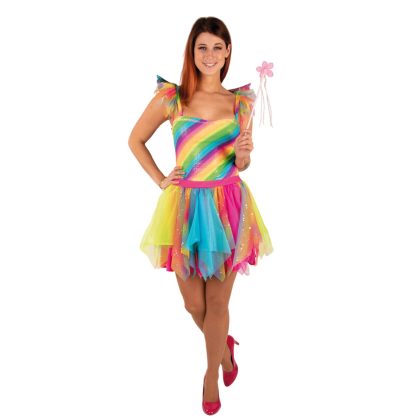 dámský kostým duhová víla