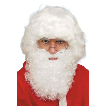 mikulášská paruka natur