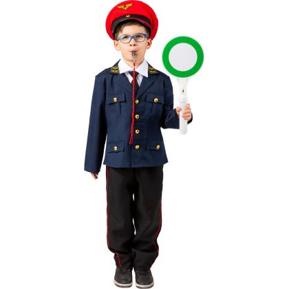 chlapecký kostým výpravčí