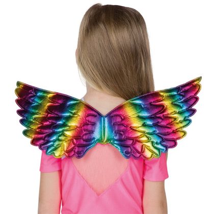 dívčí duhová křídla 44 x 23 cm