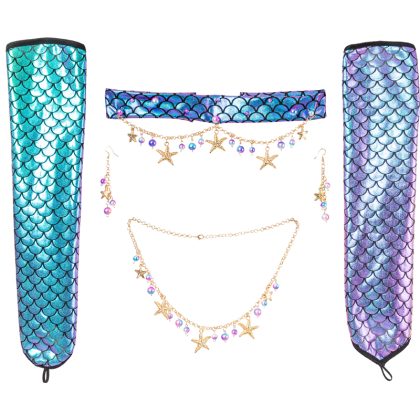 set doplňků mořská panna