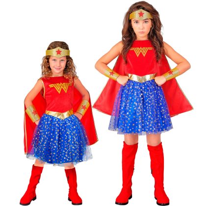 dívčí kostým wonder girl