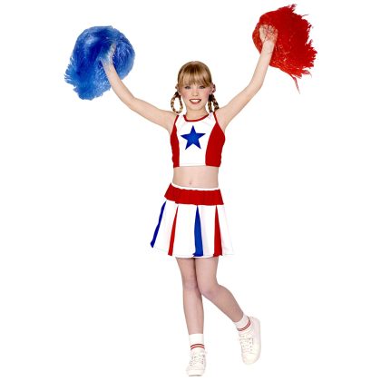 dívčí kostým cheerleader