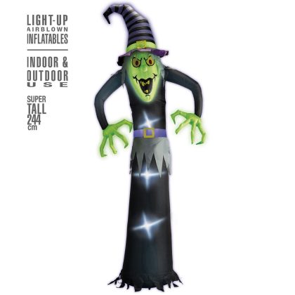 nafukovací čarodějnice 244cm