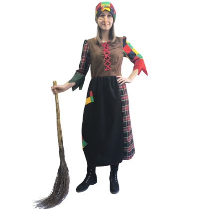 dámský kostým čarodějnice baba jaga
