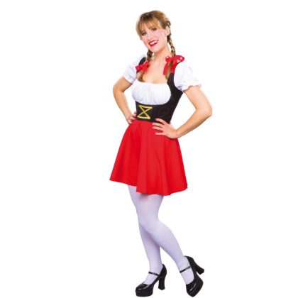 dámský kostým šaty Karkulka