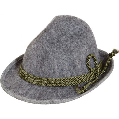 klobouk tyrol šedý octoberfest