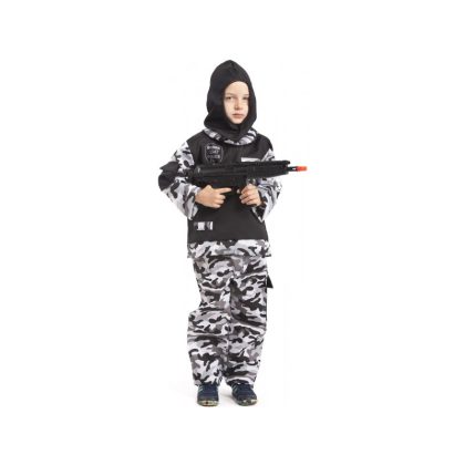chlapecký kostým policista zásahová jednotka