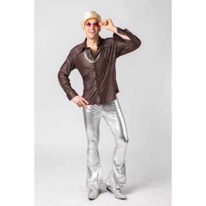 pánská měděná disco košile