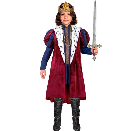 chlapecký kostým král