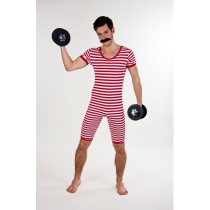 retro plavky červenobílé