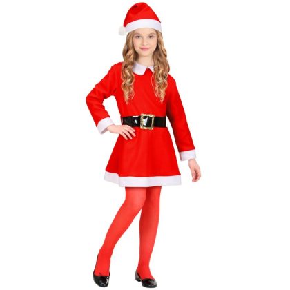 dívčí kostým Santa