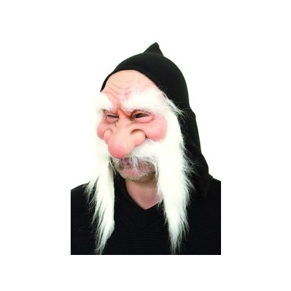 masopustní maska bílá