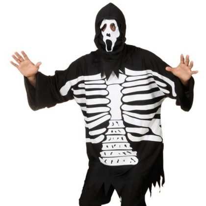 dospělý kostým kostra halloween