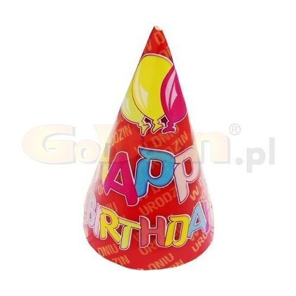 happy birthday čepičky 100 ks