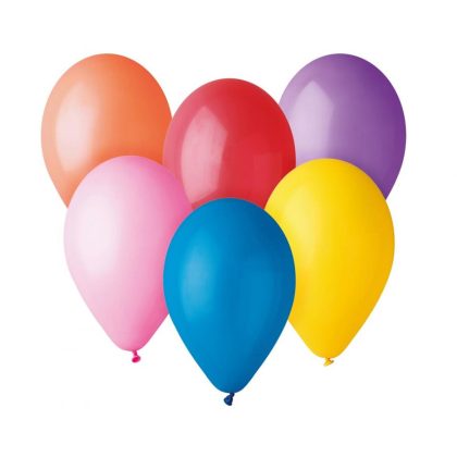 balonky pastelové 10 ks