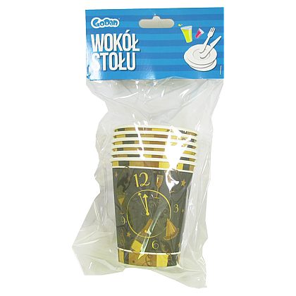 6x papírový kelímek