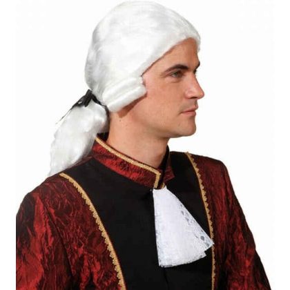 paruka Mozart, bílá