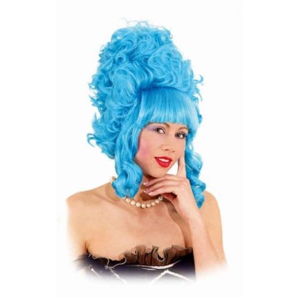 paruka Lady Pompadur, modrá
