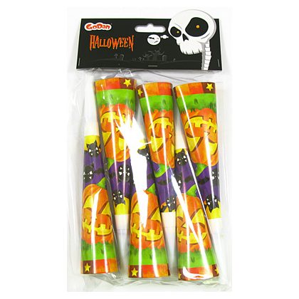 6x Halloween trubka