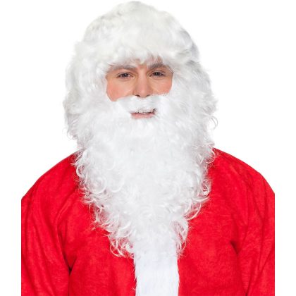 paruka s vousy Mikuláš