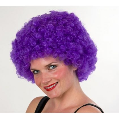 paruka afro lila dětská / dámská