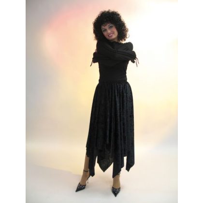 kostým černá sukně